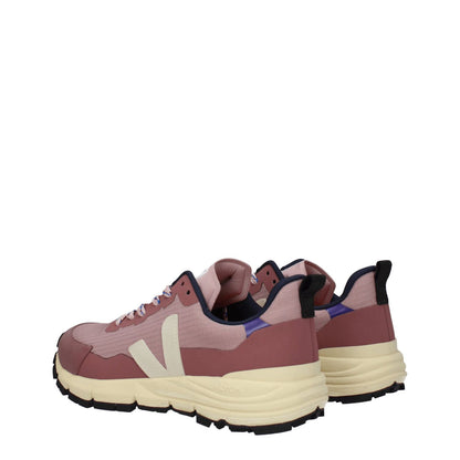 Veja Pink Fabric Athletic Sneakers