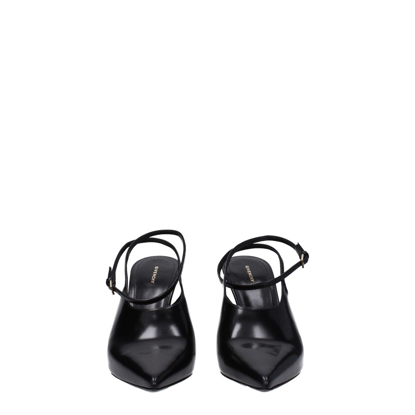 Givenchy Black Leather High Heel Pumps