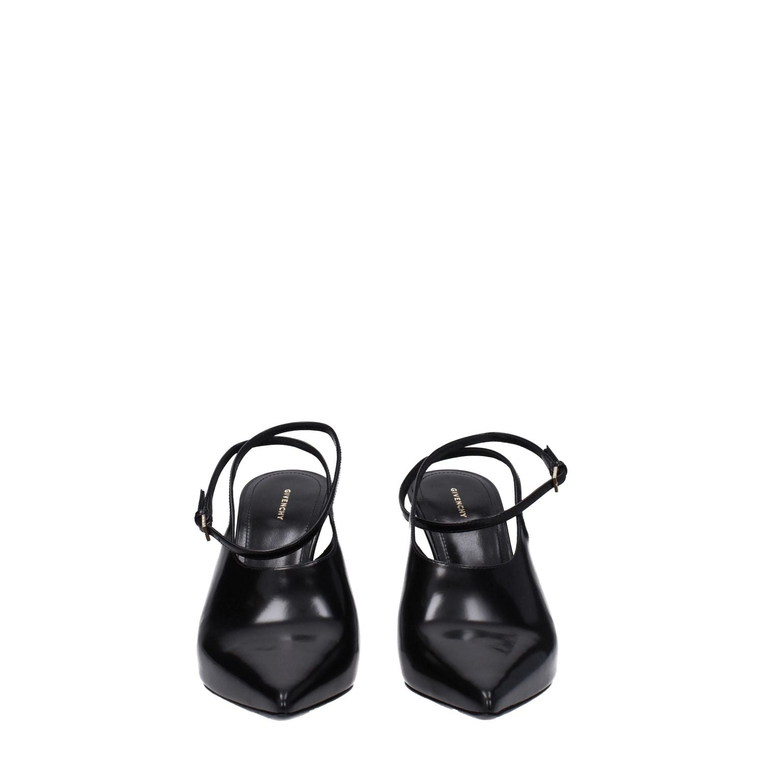 Givenchy Black Leather High Heel Pumps