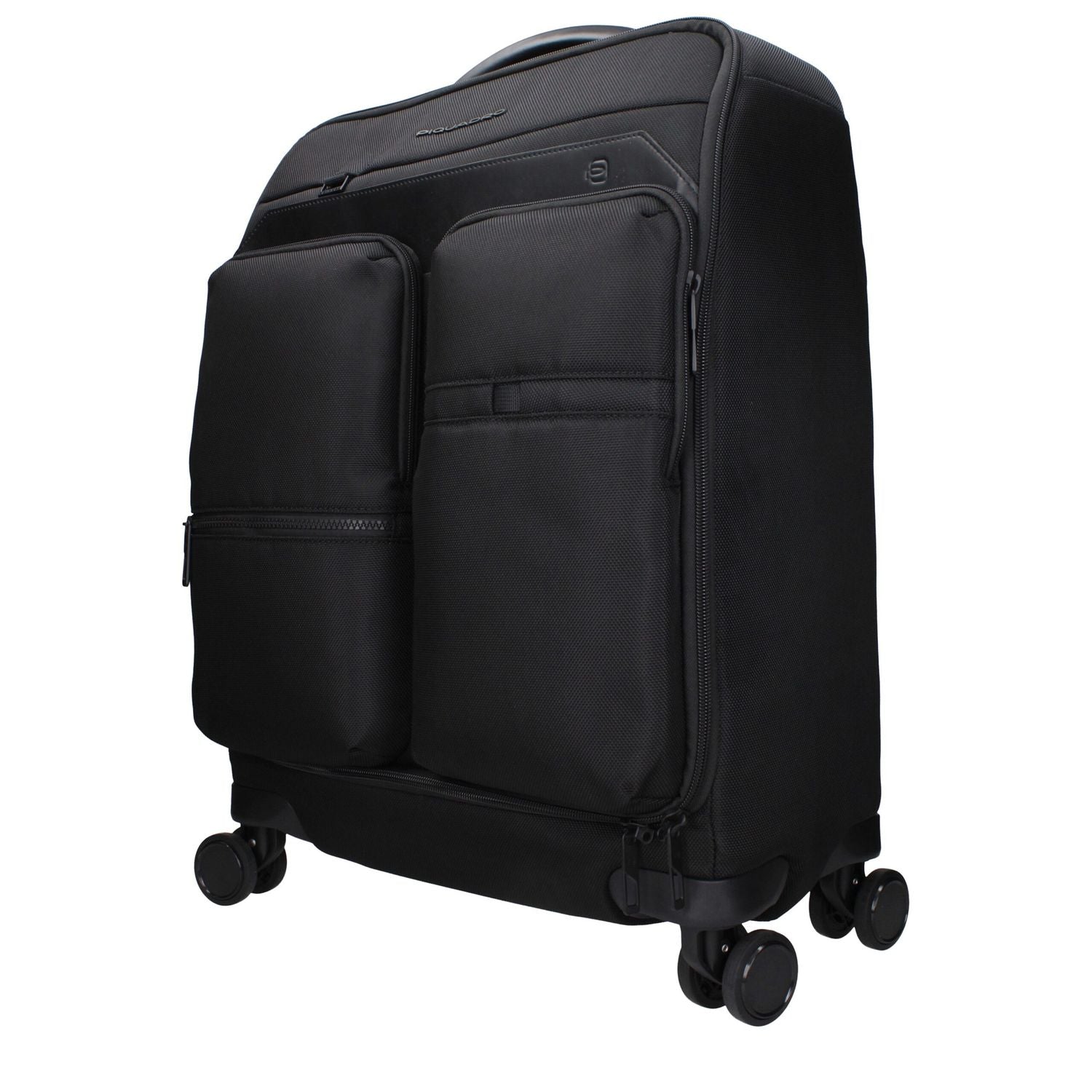 Piquadro Black Fabric Luggage And Travel