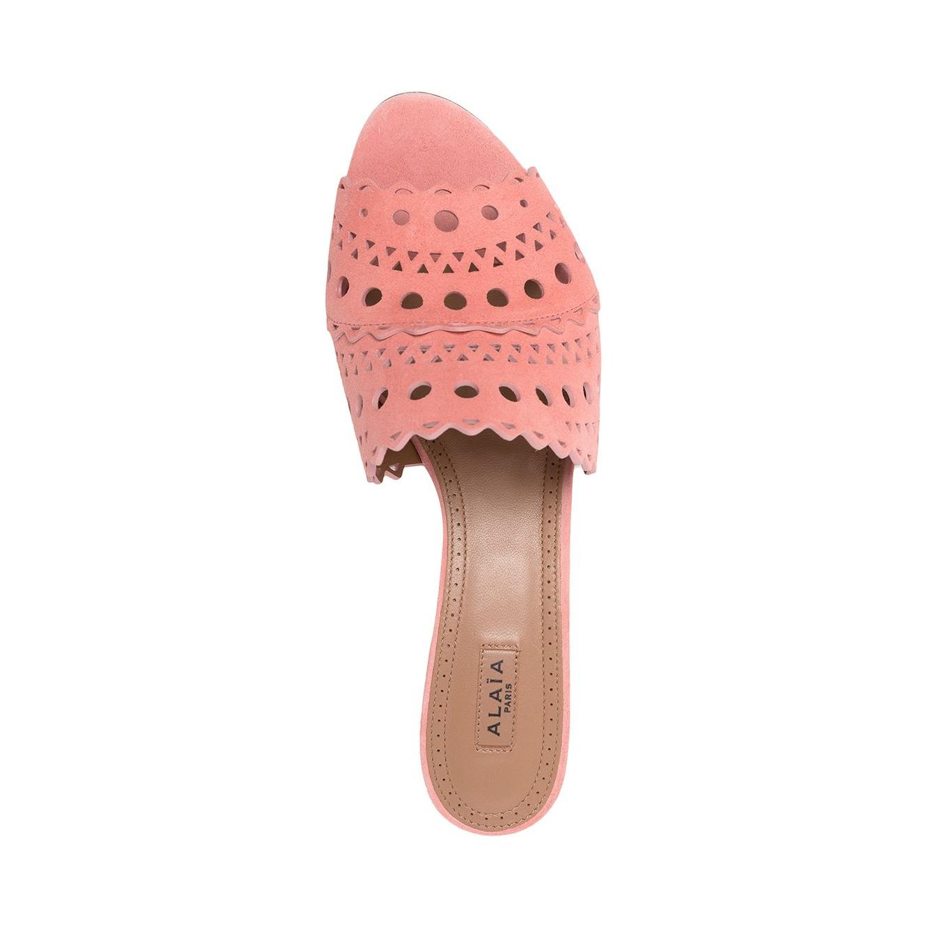 Alaia Sandals Pink Sandals Alaia