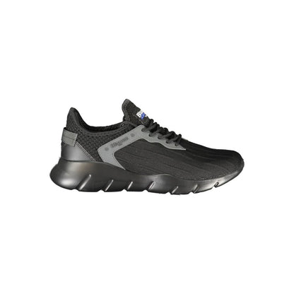Blauer Black Polyester Men Sneaker
