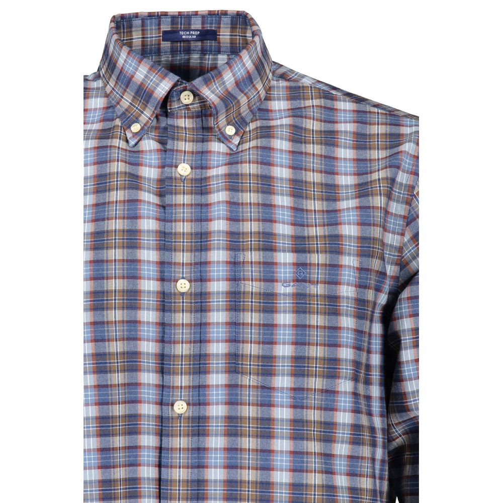 Gant Blue Cotton Men's Shirt