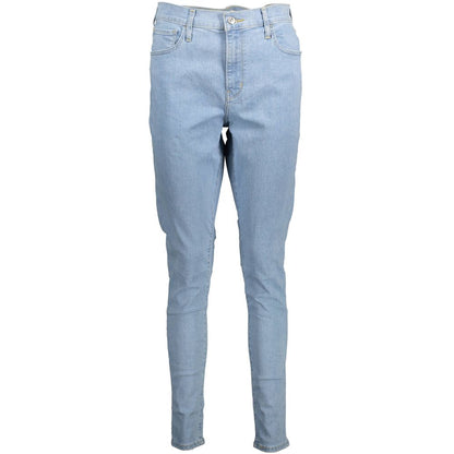 Levi's Azzurro Cotton Women Skinny Jean