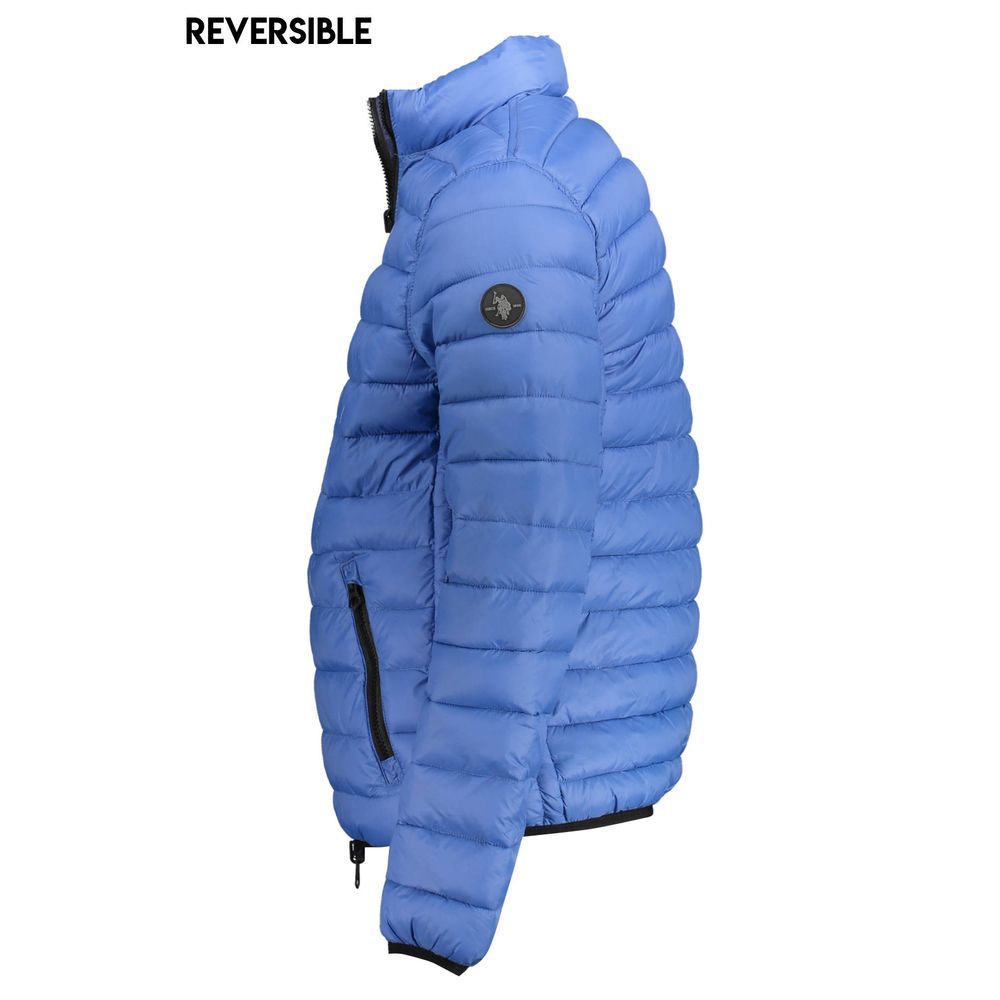 U.S. POLO ASSN. Blue Nylon Men's Jacket
