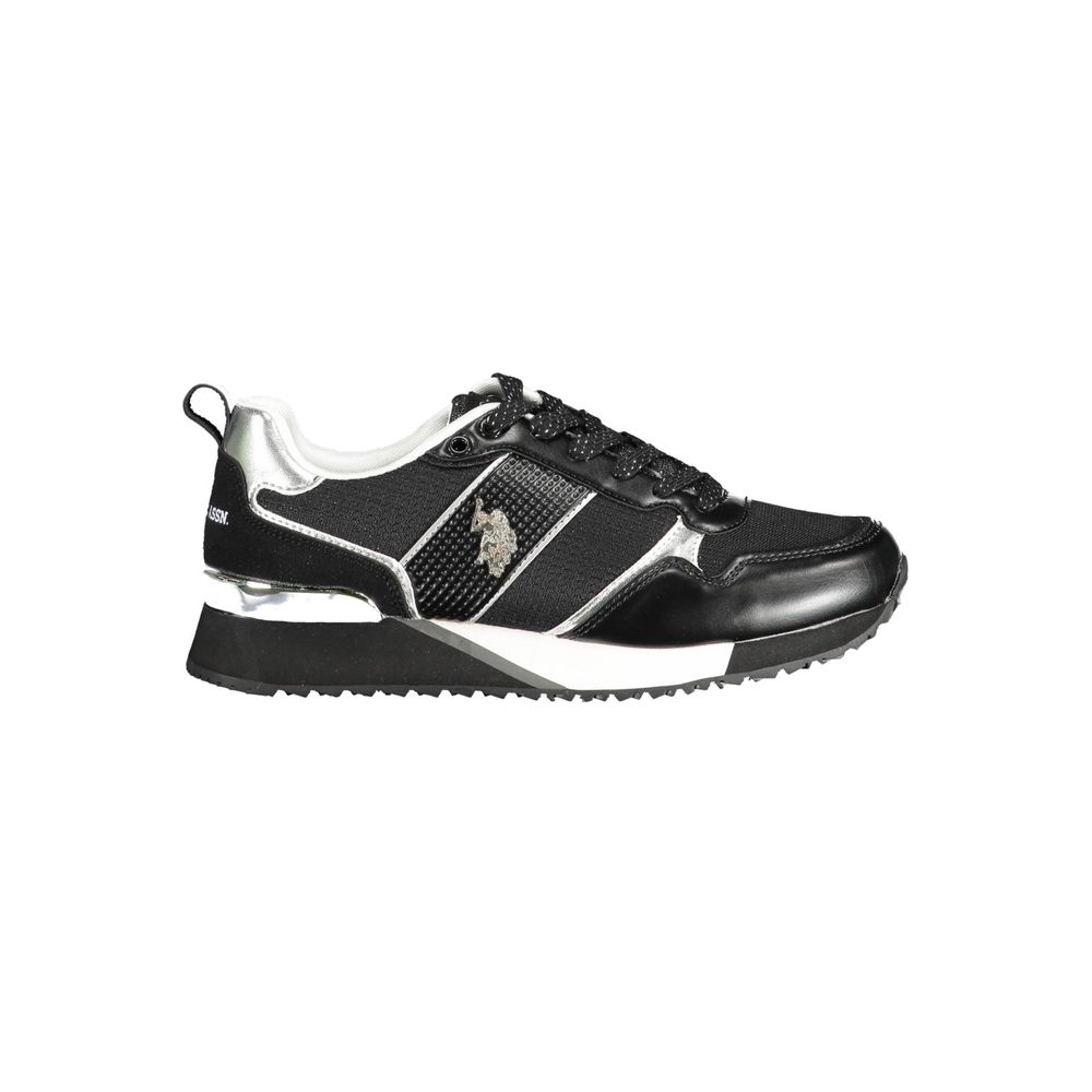 U.S. POLO ASSN. White Eco Suede Women Sneaker