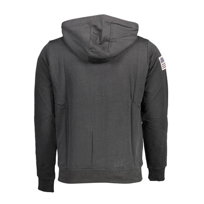 U.S. POLO ASSN. Black Cotton Men's Sweatshirt