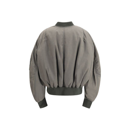 The Attico Bicolor Polyester Bomber