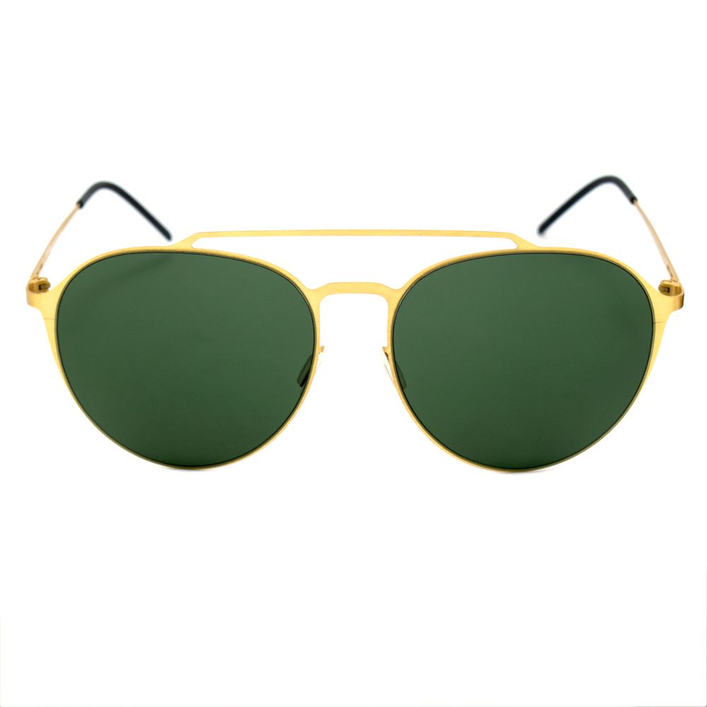 Italia Independent Gold Metal Sunglasses