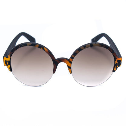 Italia Independent Orange Acetate Sunglasses