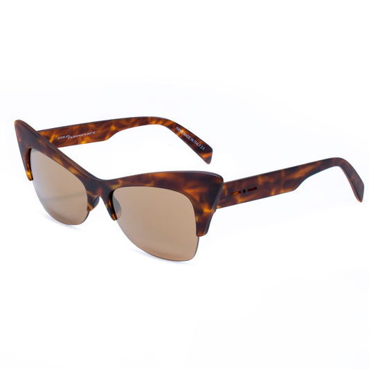 Italia Independent Brown Acetate Sunglasses