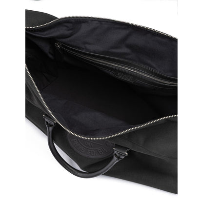 Dsquared² Black Fabric Weekend Travel Bag