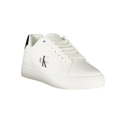 Calvin Klein Bianco Polyurethane Women Sneaker