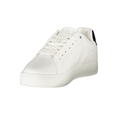 Calvin Klein Bianco Polyurethane Women Sneaker