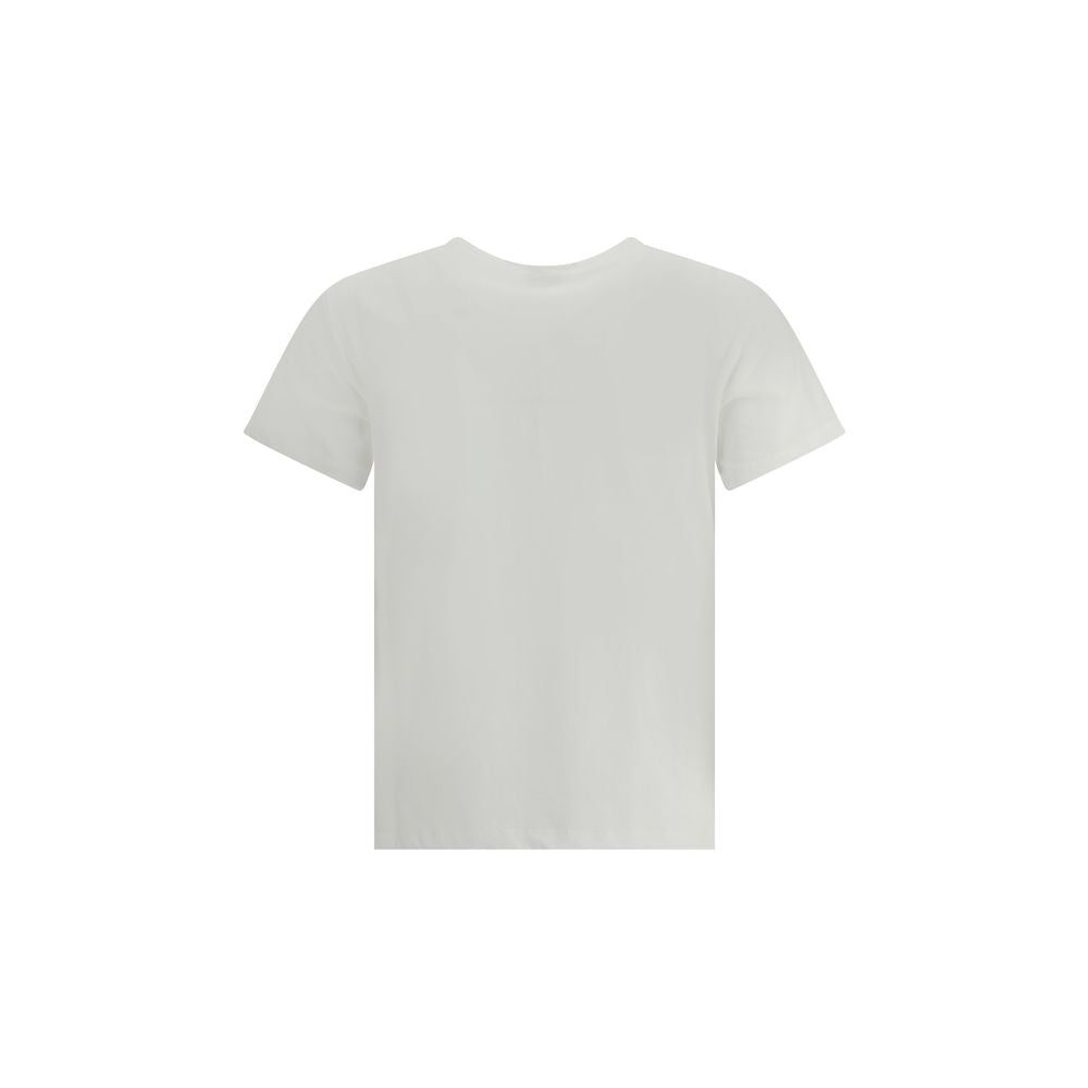 PINKO White Cotton T-Shirt
