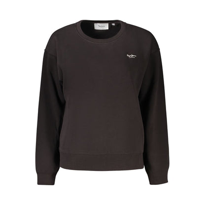 Pepe Jeans Black Polyester Women Sweatshirt