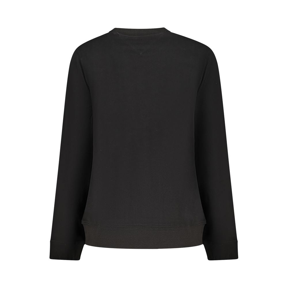 Tommy Hilfiger Black Cotton Women Sweatshirt
