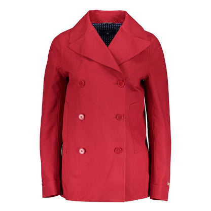 Gant Rosso Cotton Women Jacket
