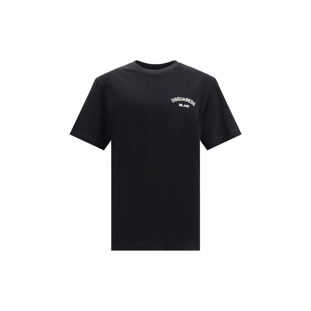 Dsquared² Black Cotton T-Shirt