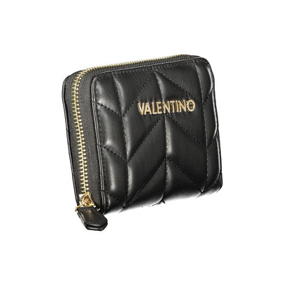 Mario Valentino Black Polyurethane Women Wallet