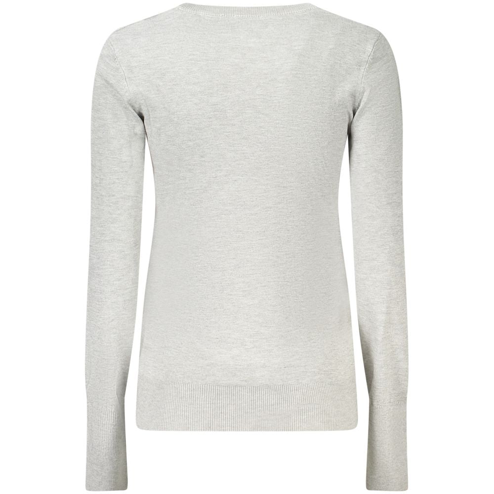 Guess Jeans Grigio Viscosa Women Sweater