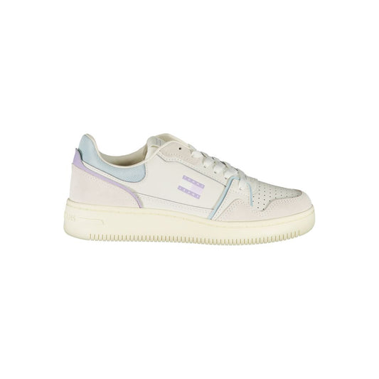 Tommy Hilfiger Bianco Polyurethane Women Sneaker
