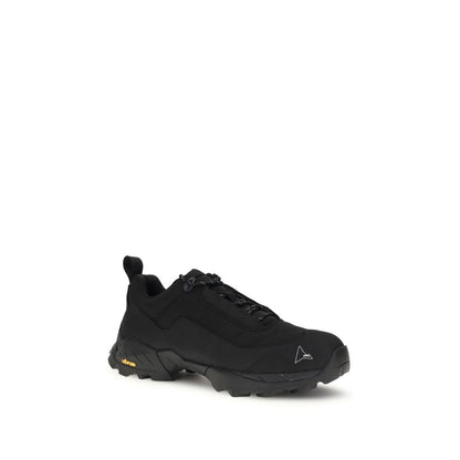 ROA Black Polyamide Athletic Sneakers