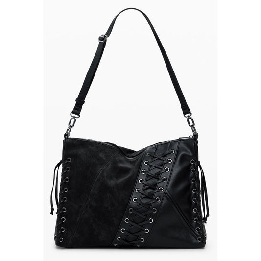 Desigual Nero Polyurethane Women Handbag