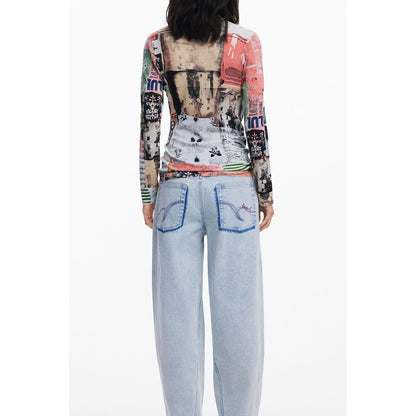 Desigual Rosa Viscosa Women's Jersey