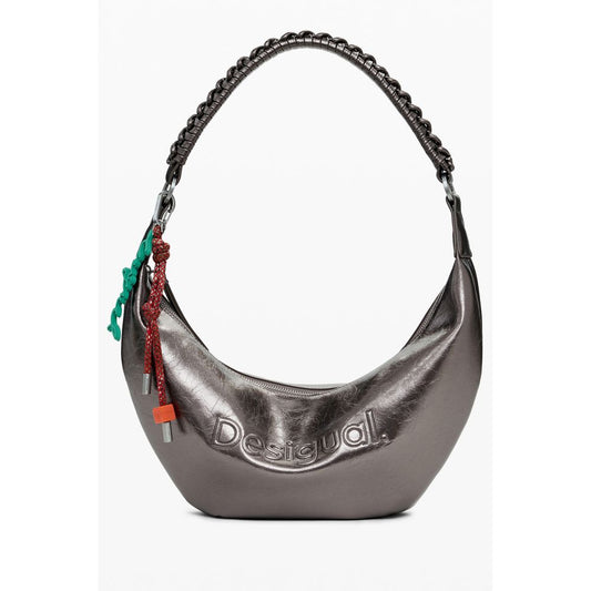 Desigual Bronze Polyethylene Women Handbag