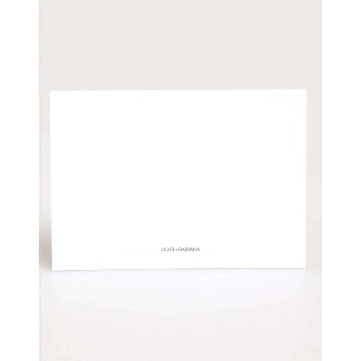 Dolce & Gabbana Multicolor Leopard Print Envelope Paper Post Card Holder