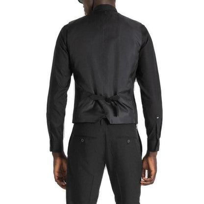 Antony Morato Black Polyester Suit
