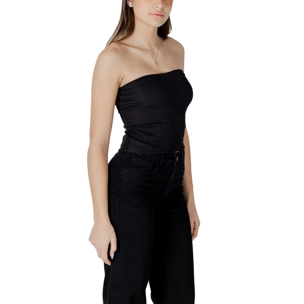 Calvin Klein Jeans Black Recycled Cotton Top