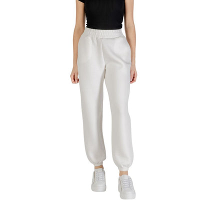 Guess Active Cream Viscose Joggers (Workout Pants)