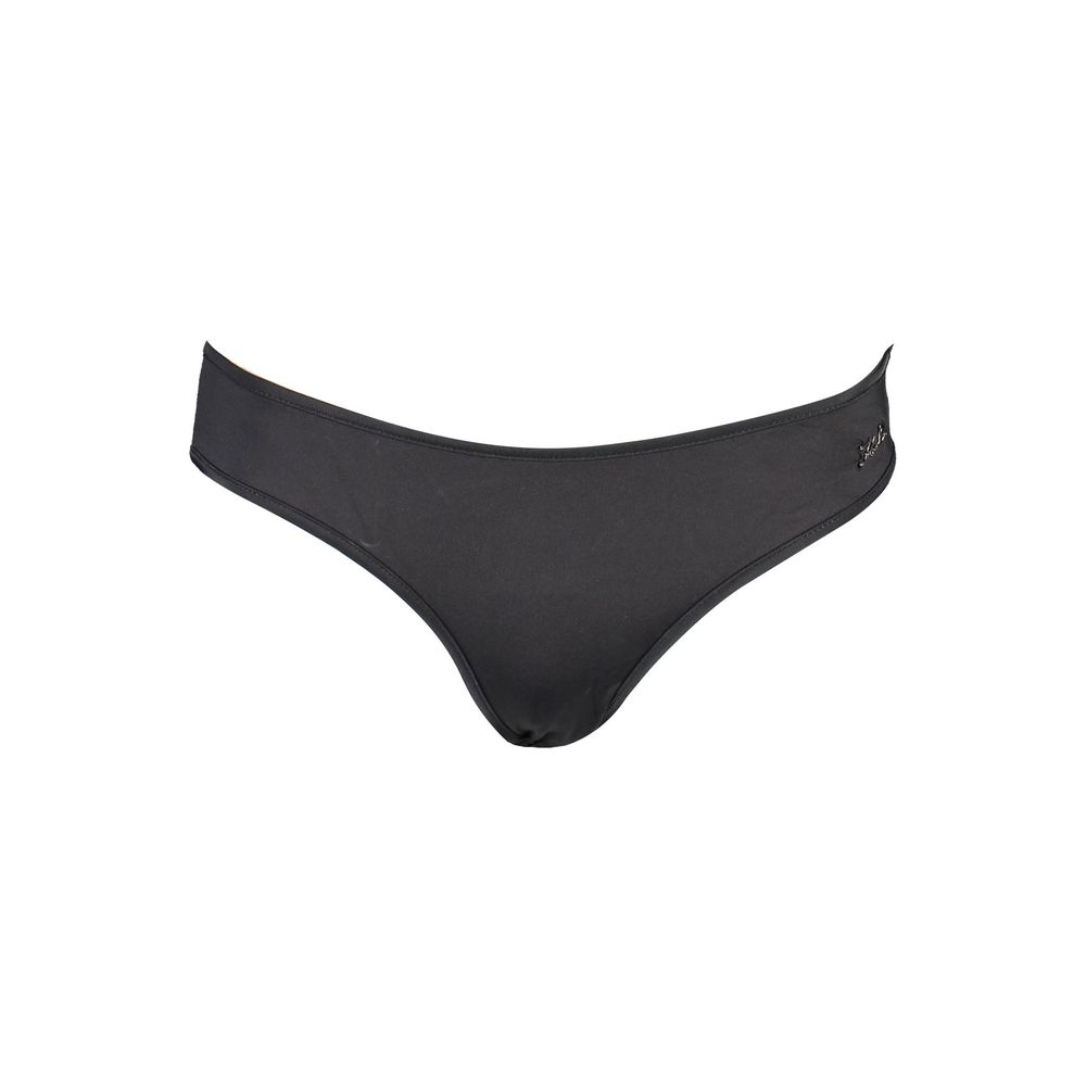 Karl Lagerfeld Black Polyamide Women's Swim Briefs