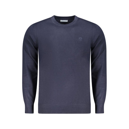 North Sails Blue Acrylic Men Sweater