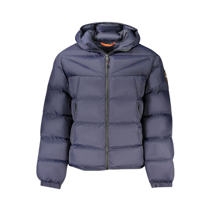 Napapijri Blue Polyamide Men's Jacket 1728,67403481248,Blue,Clothing,Full-Length Jackets - Jackets & Coats - Clothing,Jackets & Coats - Clothing,Men,Napapijri,New with tags,XXL