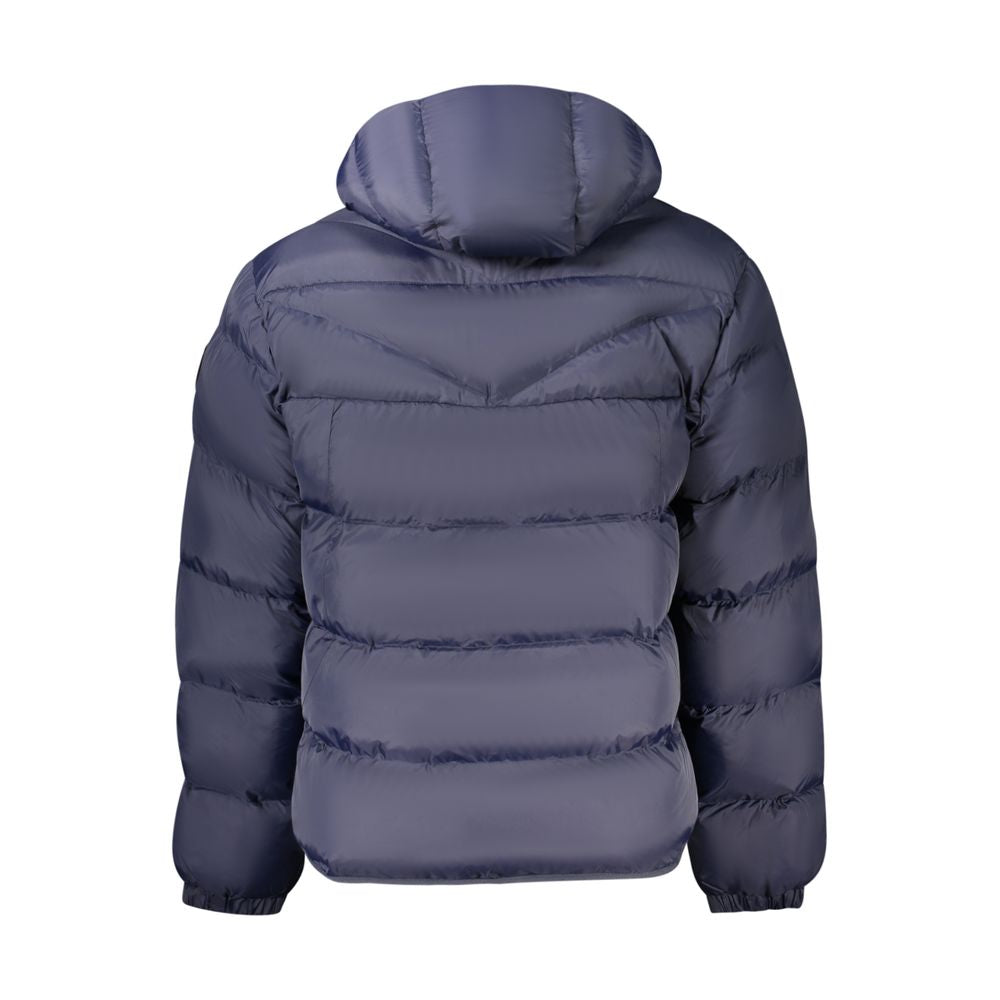 Napapijri Blue Polyamide Men's Jacket 1728,67403481248,Blue,Clothing,Full-Length Jackets - Jackets & Coats - Clothing,Jackets & Coats - Clothing,Men,Napapijri,New with tags,XXL