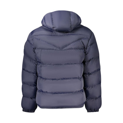 Napapijri Blue Polyamide Men's Jacket 1728,67403481248,Blue,Clothing,Full-Length Jackets - Jackets & Coats - Clothing,Jackets & Coats - Clothing,Men,Napapijri,New with tags,XXL