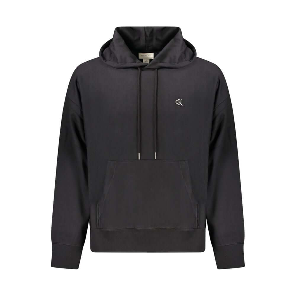 Calvin Klein Black Cotton Men Sweatshirt 1728,67403481248,Black,Calvin Klein,Clothing,L,M,Men,New with tags,S,Sweaters - Clothing,Sweatshirts - Sweaters - Clothing,XL,XXL