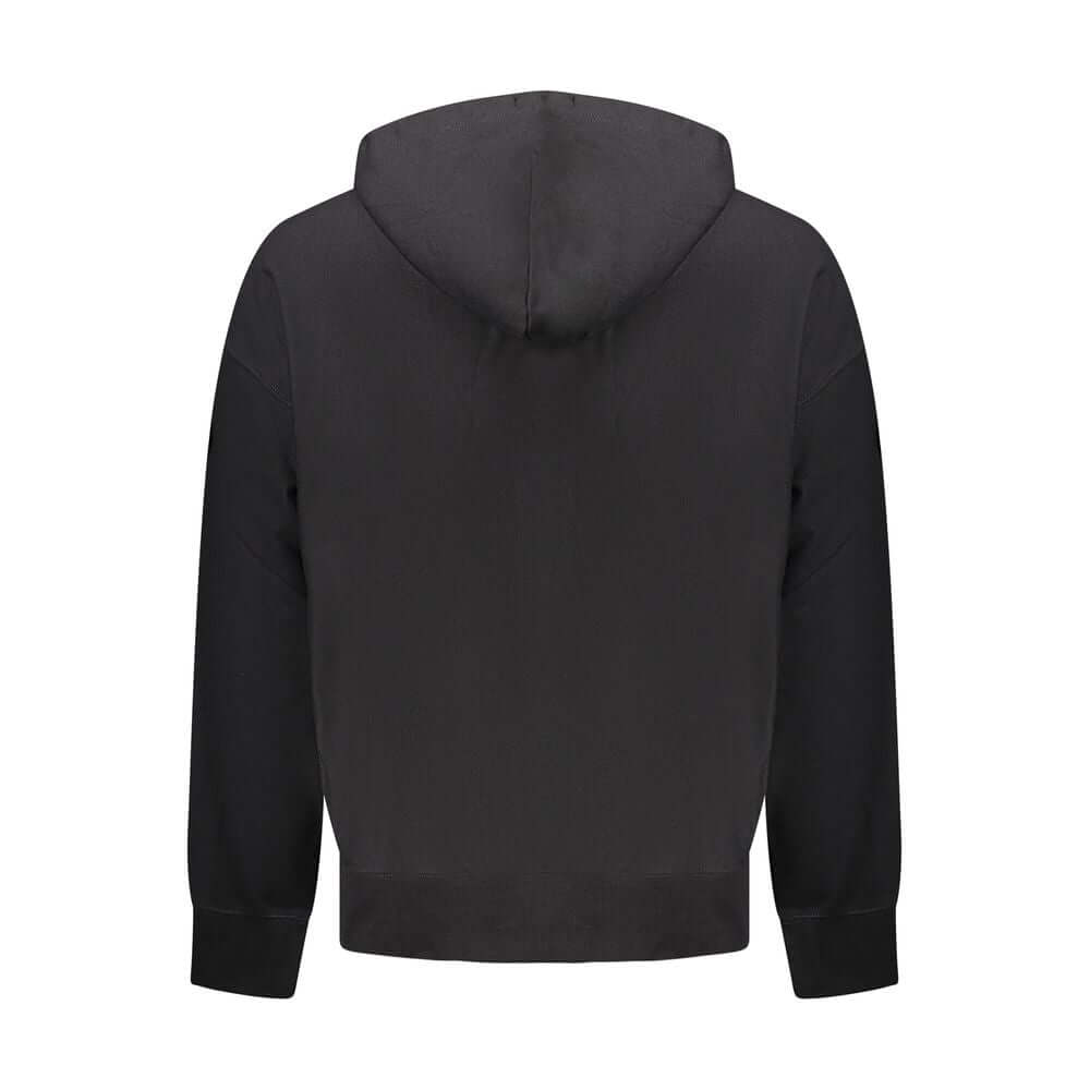 Calvin Klein Black Cotton Men Sweatshirt