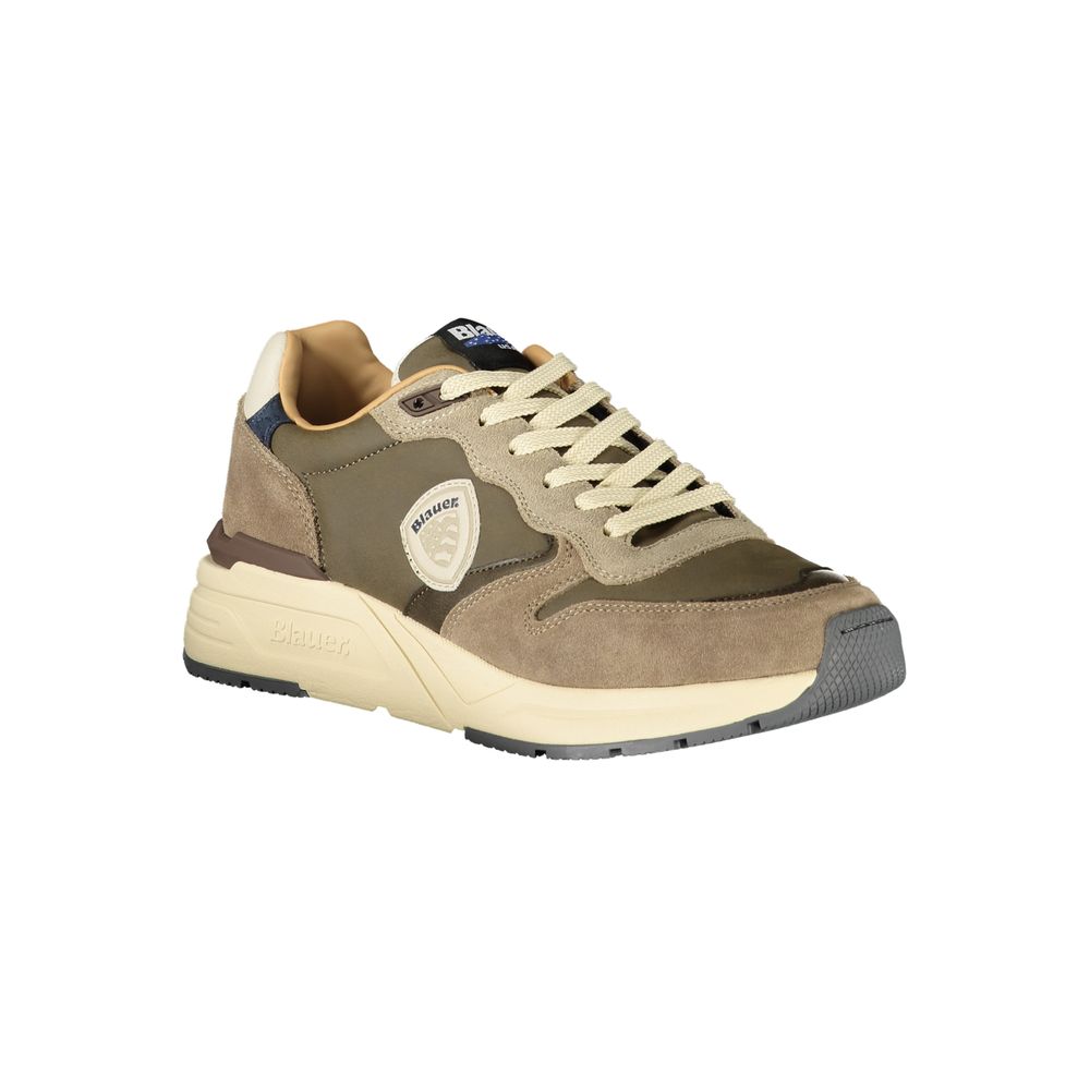 Blauer Grigio Poliuretano Men Sneaker