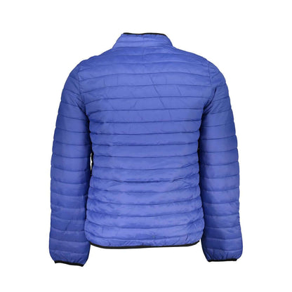 Gianmarco Venturi Blu Poliammide Men's Jacket 1728,67403481248,Blue,Clothing,Gianmarco Venturi,Jackets & Coats - Clothing,L,M,Men,New with tags,S,Shell Jackets - Jackets & Coats - Clothing,XL,XXL