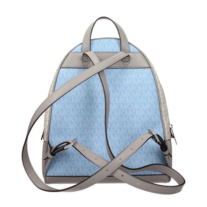 Michael Kors Beige Fabric Backpack