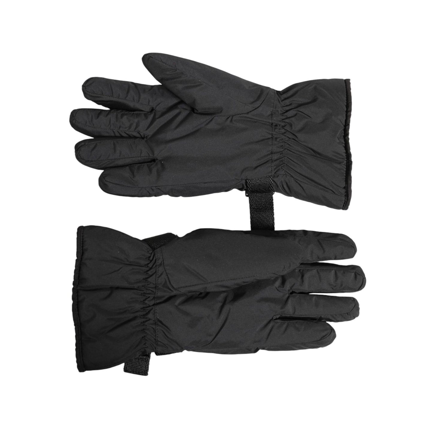 Dolce & Gabbana Black Windproof Ski Winter Warm Non Slip Gloves