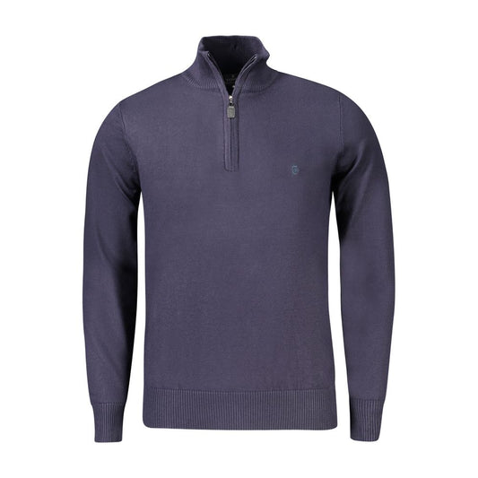 Coveri Moving Blue Viscose Men's Sweater