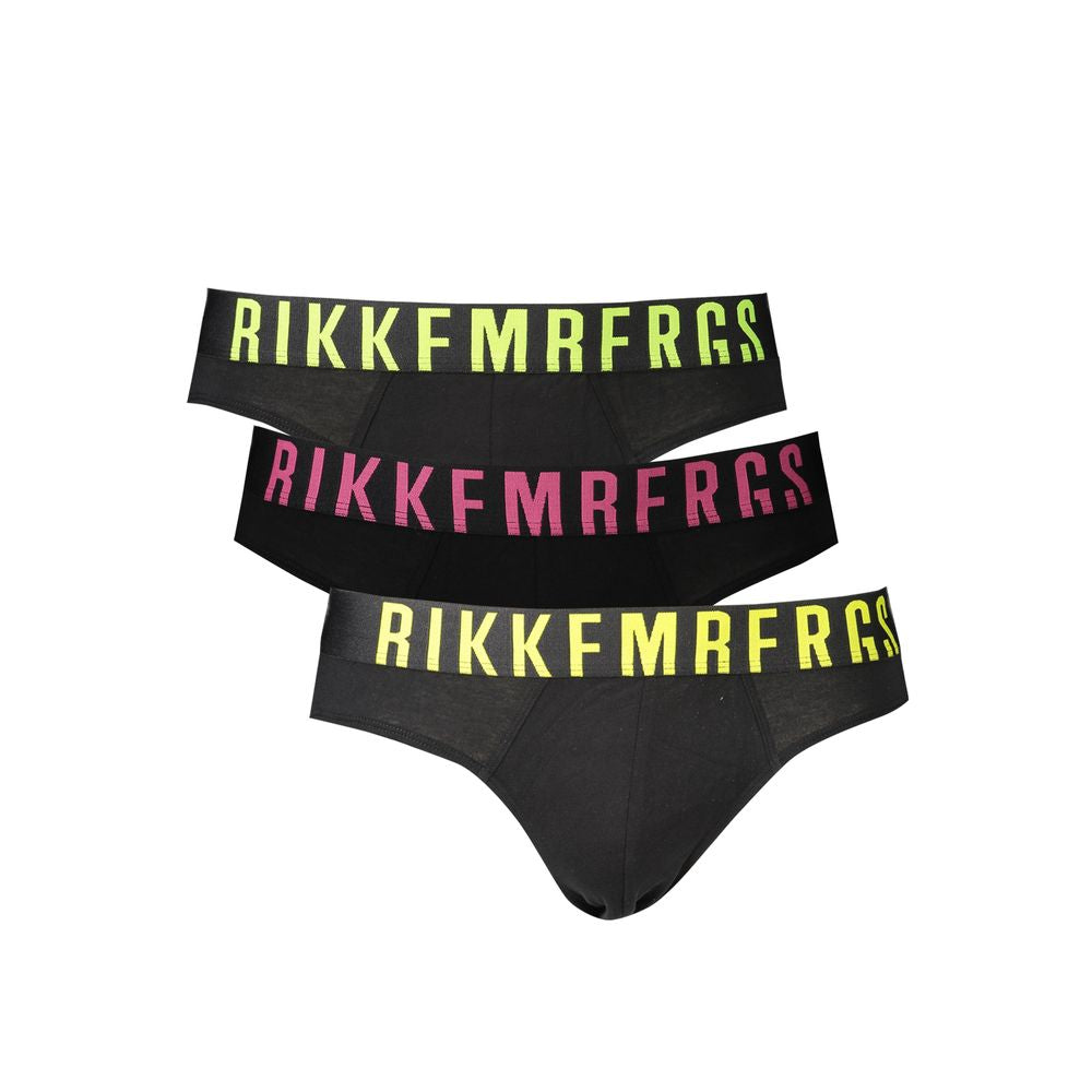 Bikkembergs Black Polyester Men's Underwear