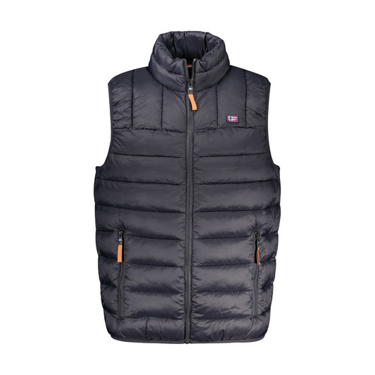 Norway 1963 Nero Poliammide Men's Vest