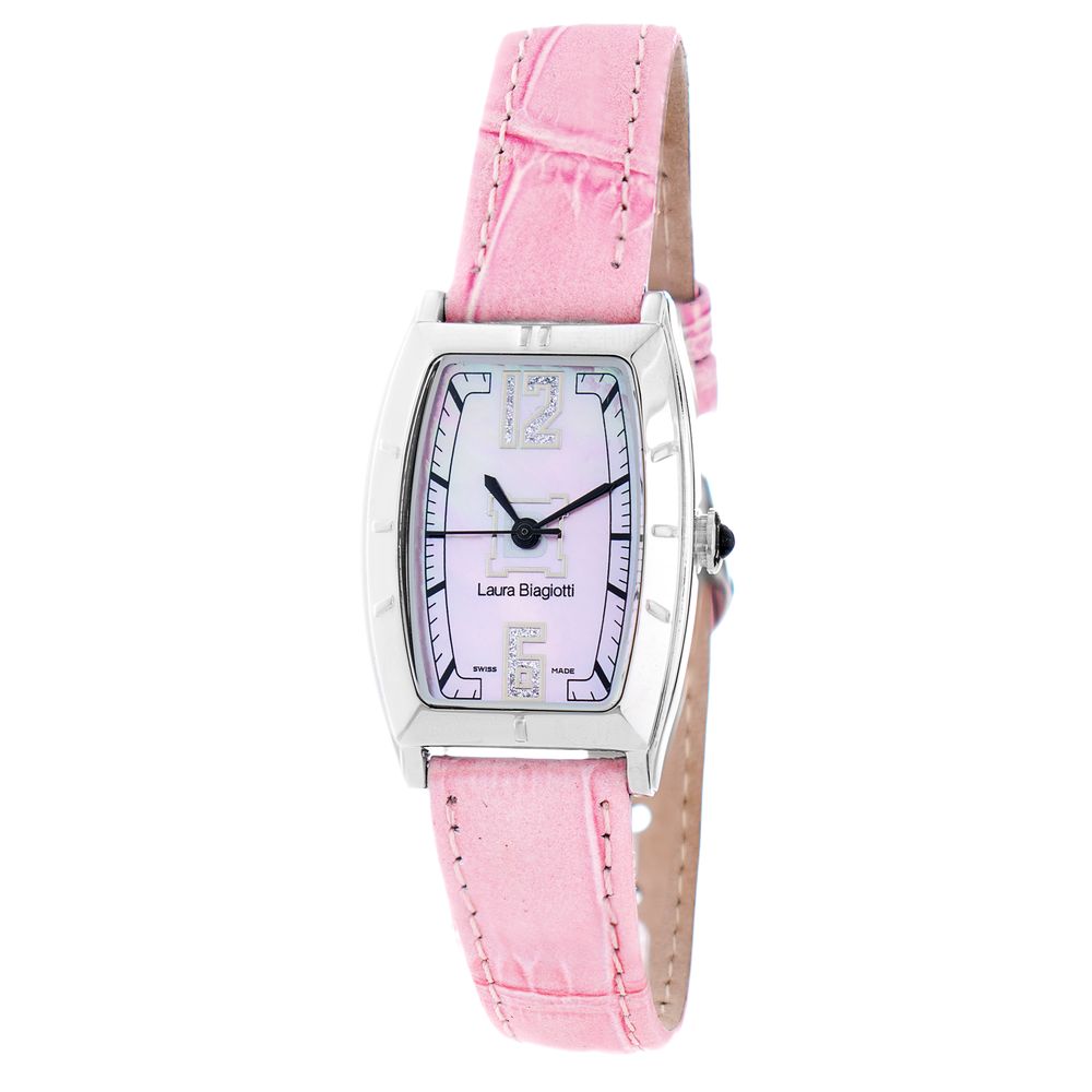 Laura Biagiotti Multicolor Leather Dress Watch