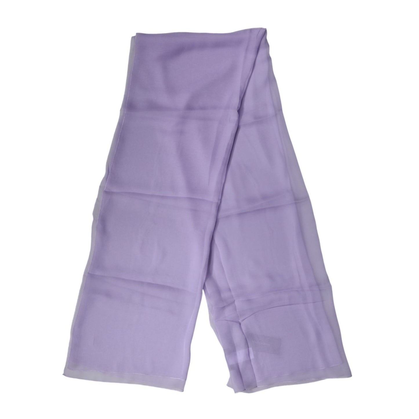 Dolce & Gabbana Purple Stole Silk Neck Wrap Shawl Men Scarf